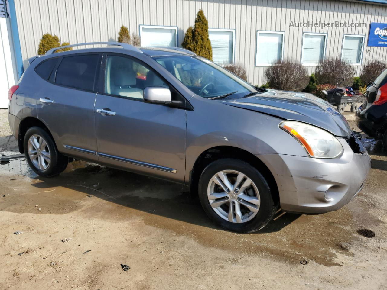 2012 Nissan Rogue S Tan vin: JN8AS5MT5CW608991