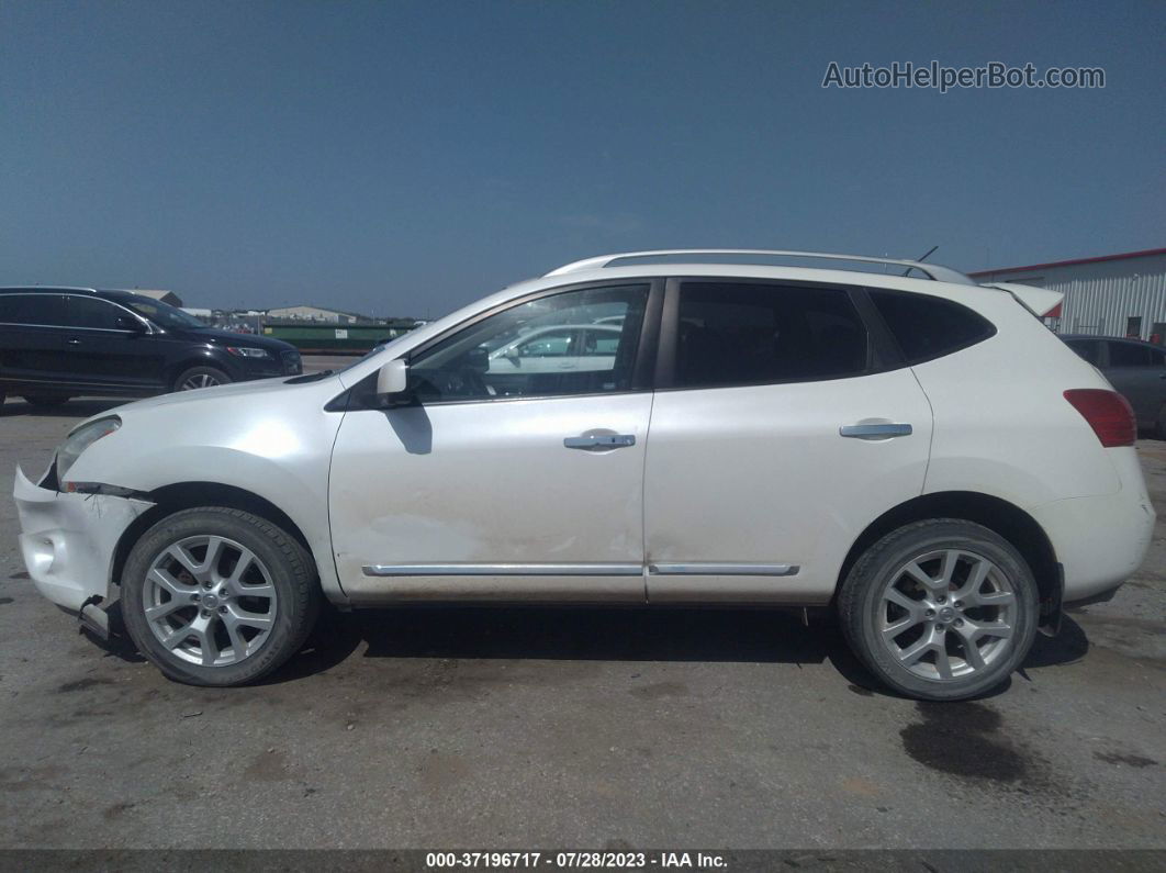 2012 Nissan Rogue Sv W/sl Pkg Белый vin: JN8AS5MT6CW266385