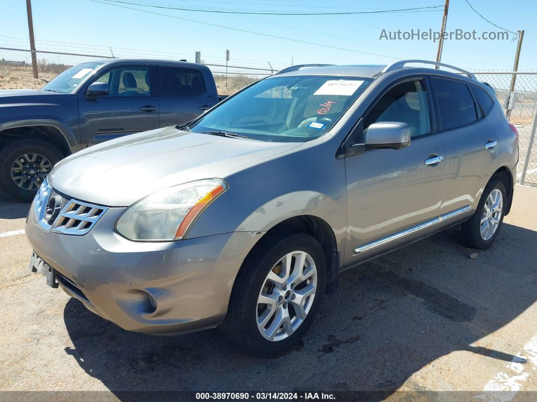 2012 Nissan Rogue Sv W/sl Pkg Gray vin: JN8AS5MT6CW269190