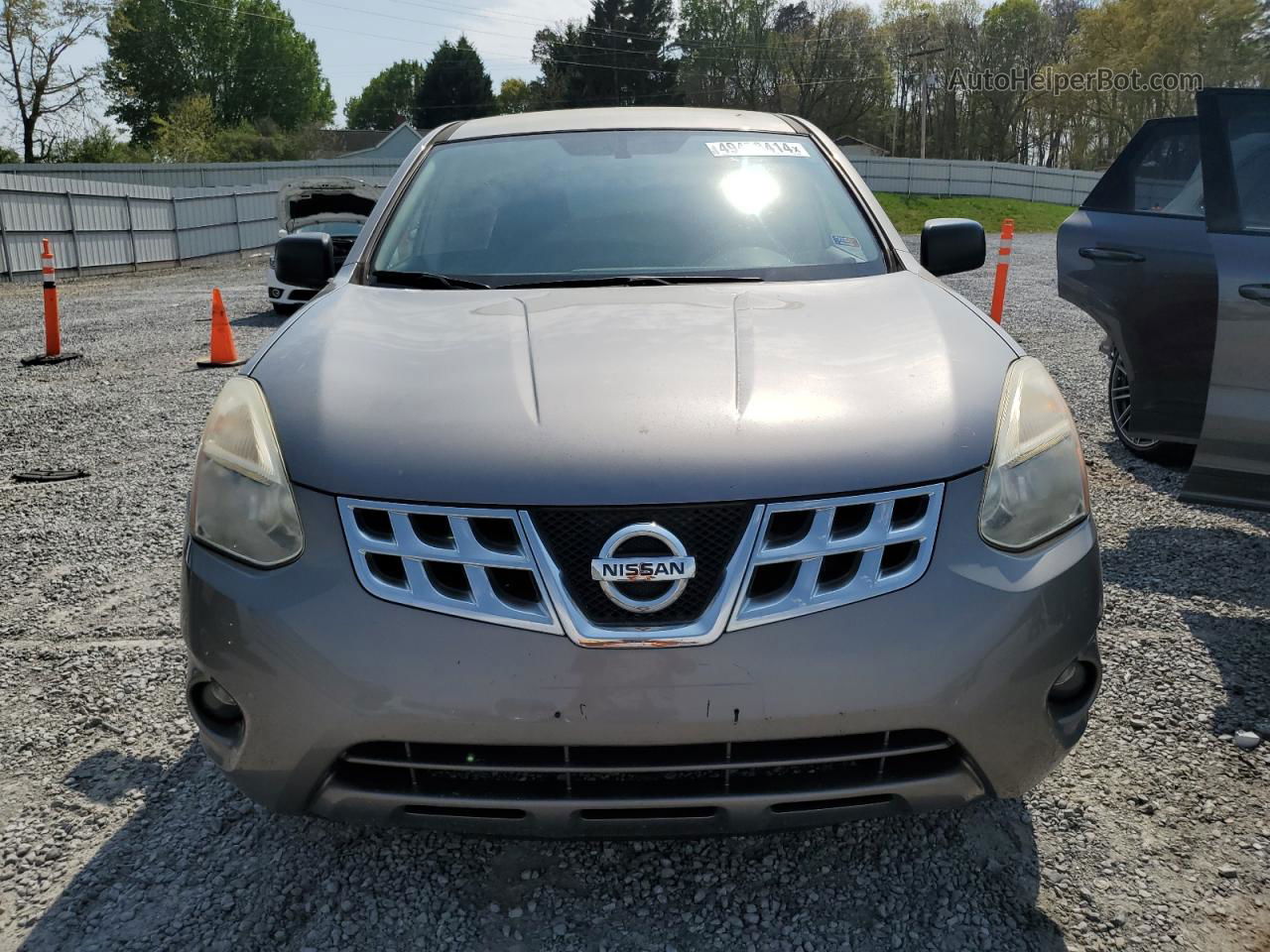 2012 Nissan Rogue S Gray vin: JN8AS5MT6CW296325