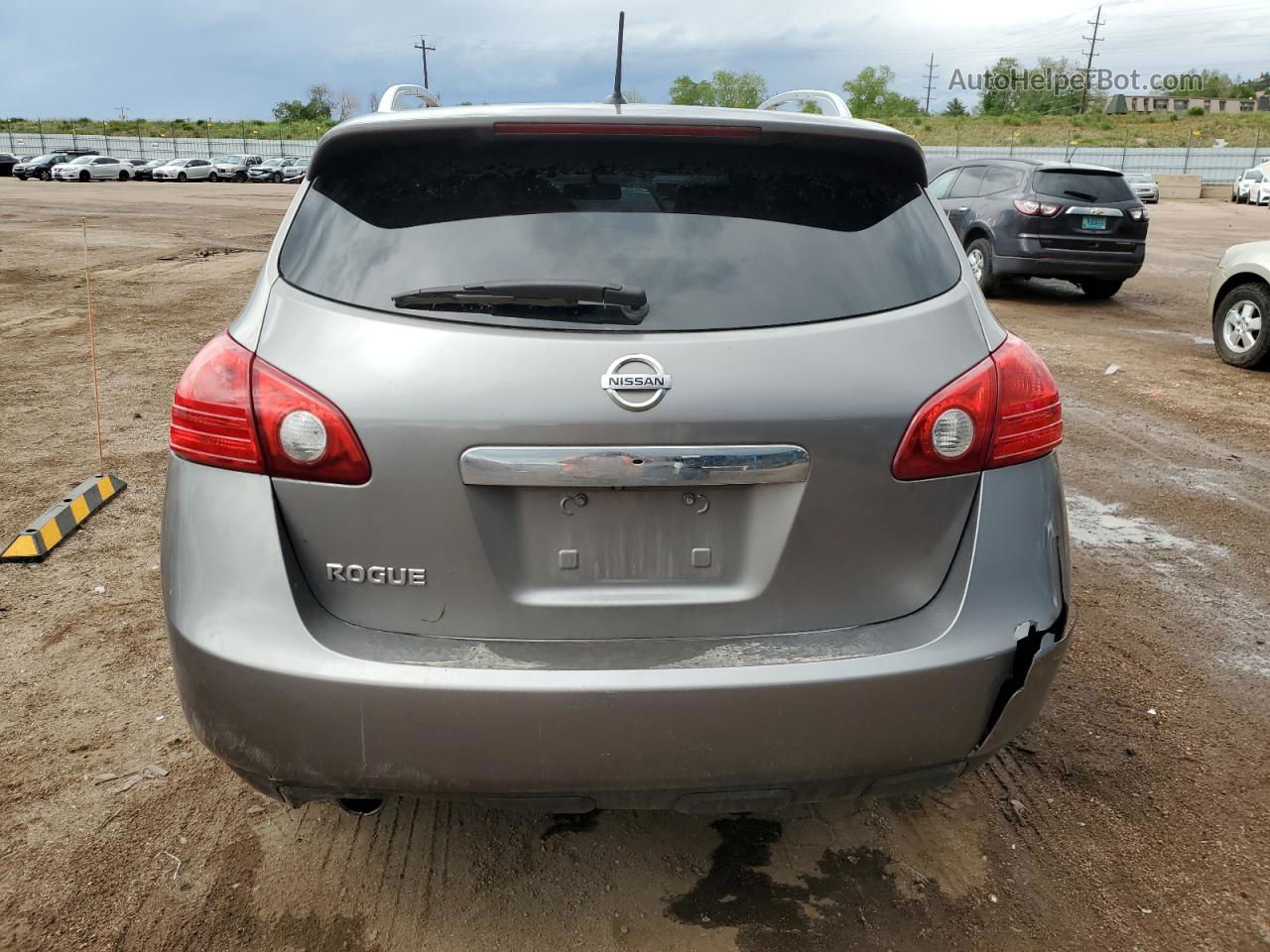 2012 Nissan Rogue S Gray vin: JN8AS5MT6CW601550