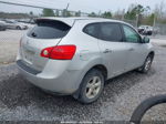 2012 Nissan Rogue S Silver vin: JN8AS5MT6CW602102