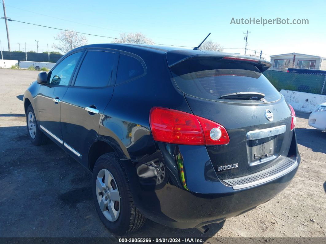 2012 Nissan Rogue S Black vin: JN8AS5MT6CW610345