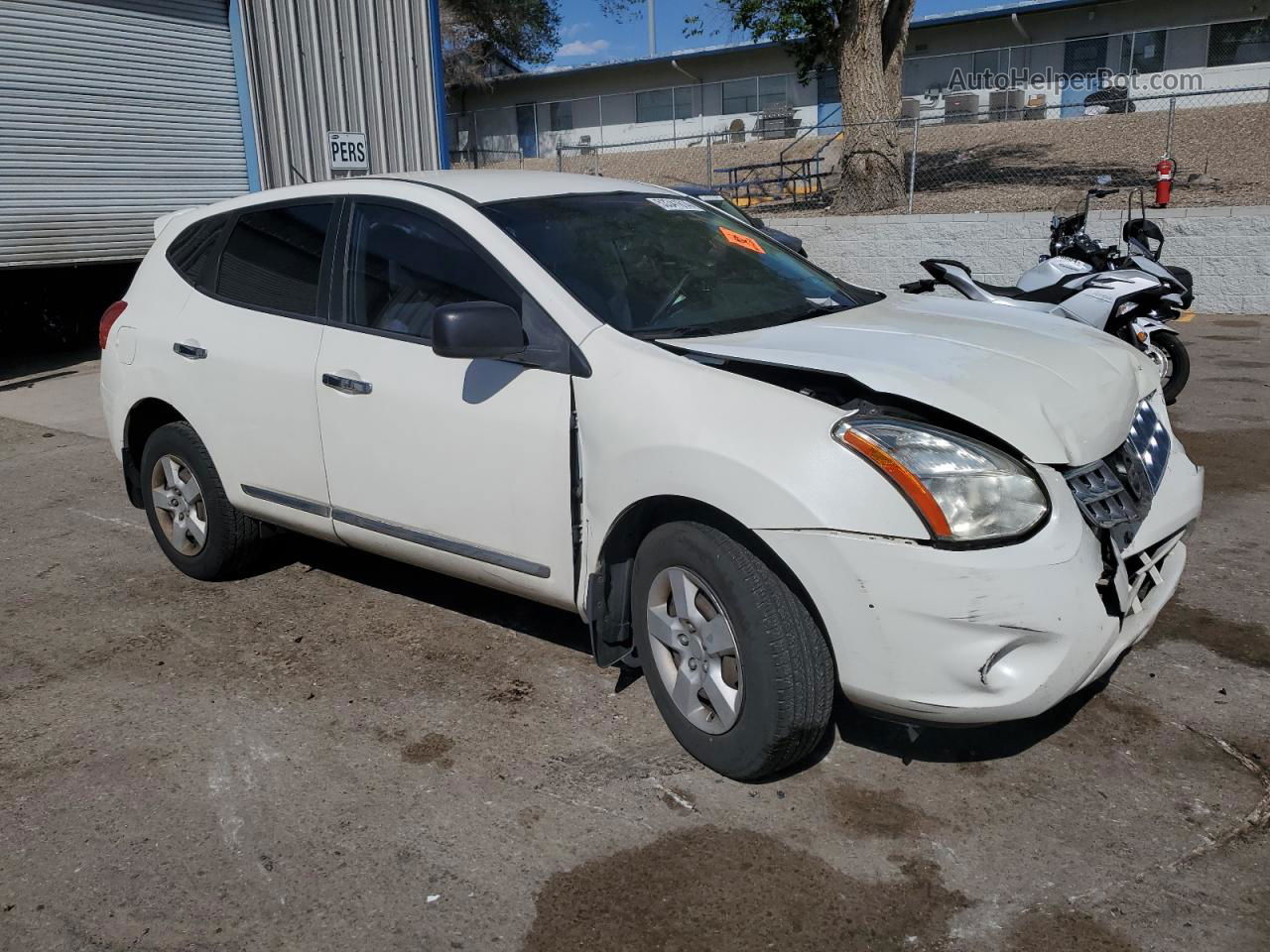 2012 Nissan Rogue S Cream vin: JN8AS5MT7CW252804