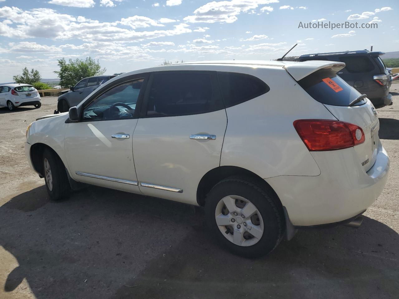 2012 Nissan Rogue S Cream vin: JN8AS5MT7CW252804