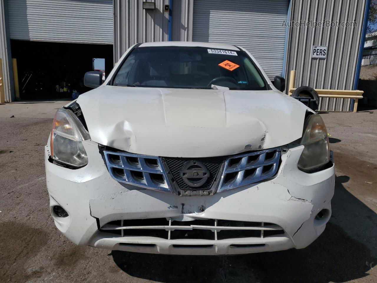 2012 Nissan Rogue S Cream vin: JN8AS5MT7CW252804