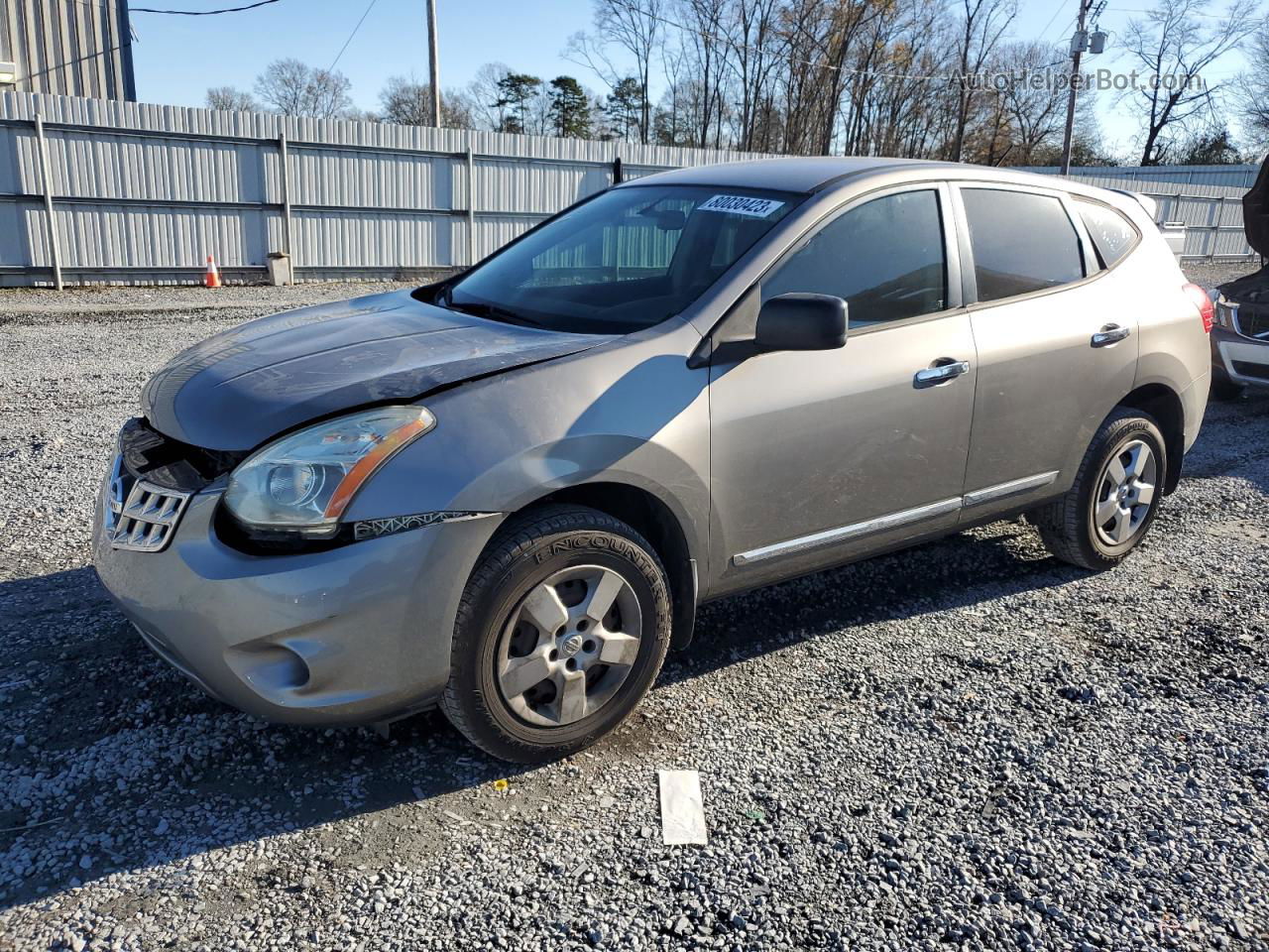 2012 Nissan Rogue S Золотой vin: JN8AS5MT7CW257369