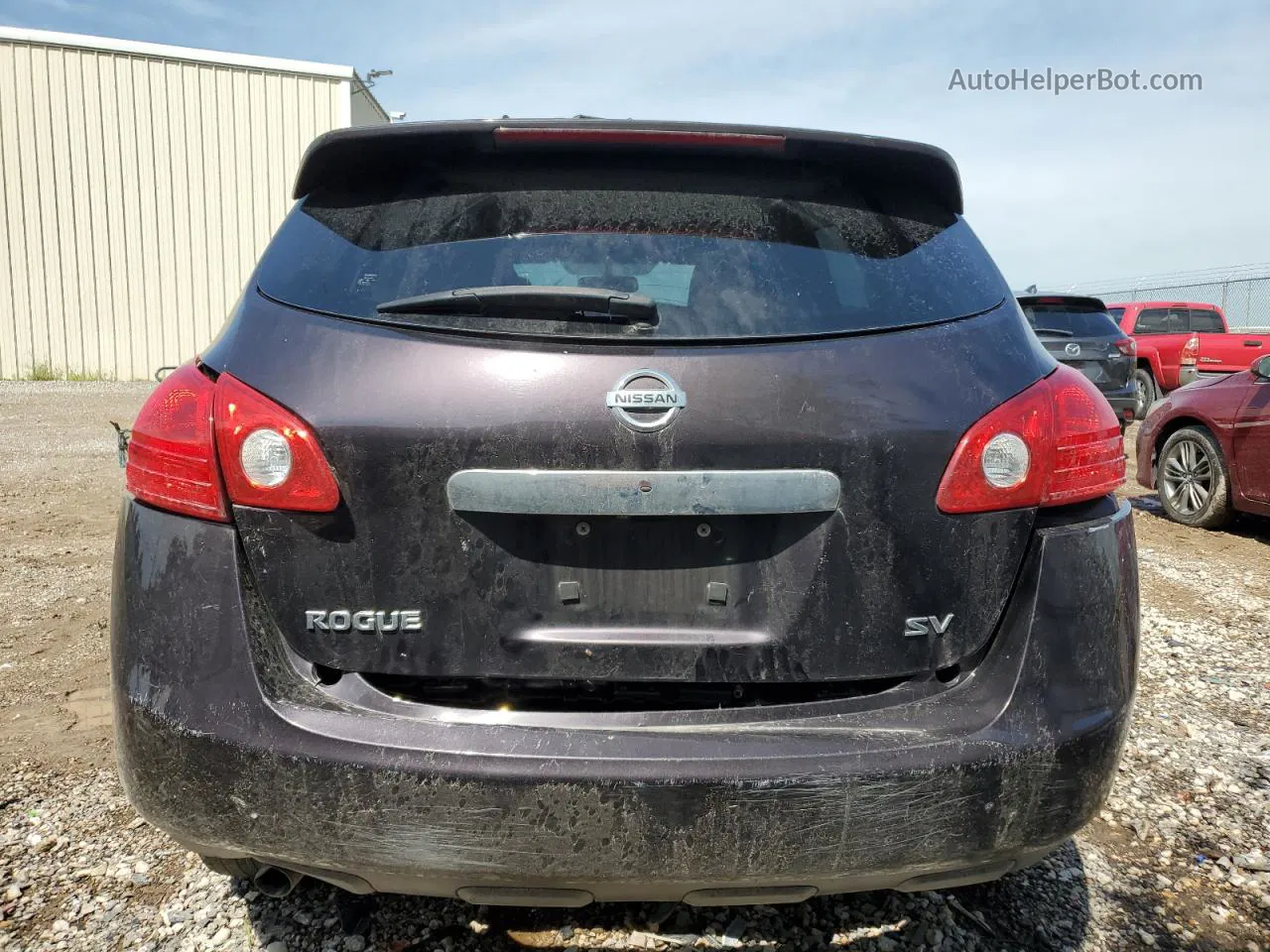 2012 Nissan Rogue S Purple vin: JN8AS5MT7CW262054