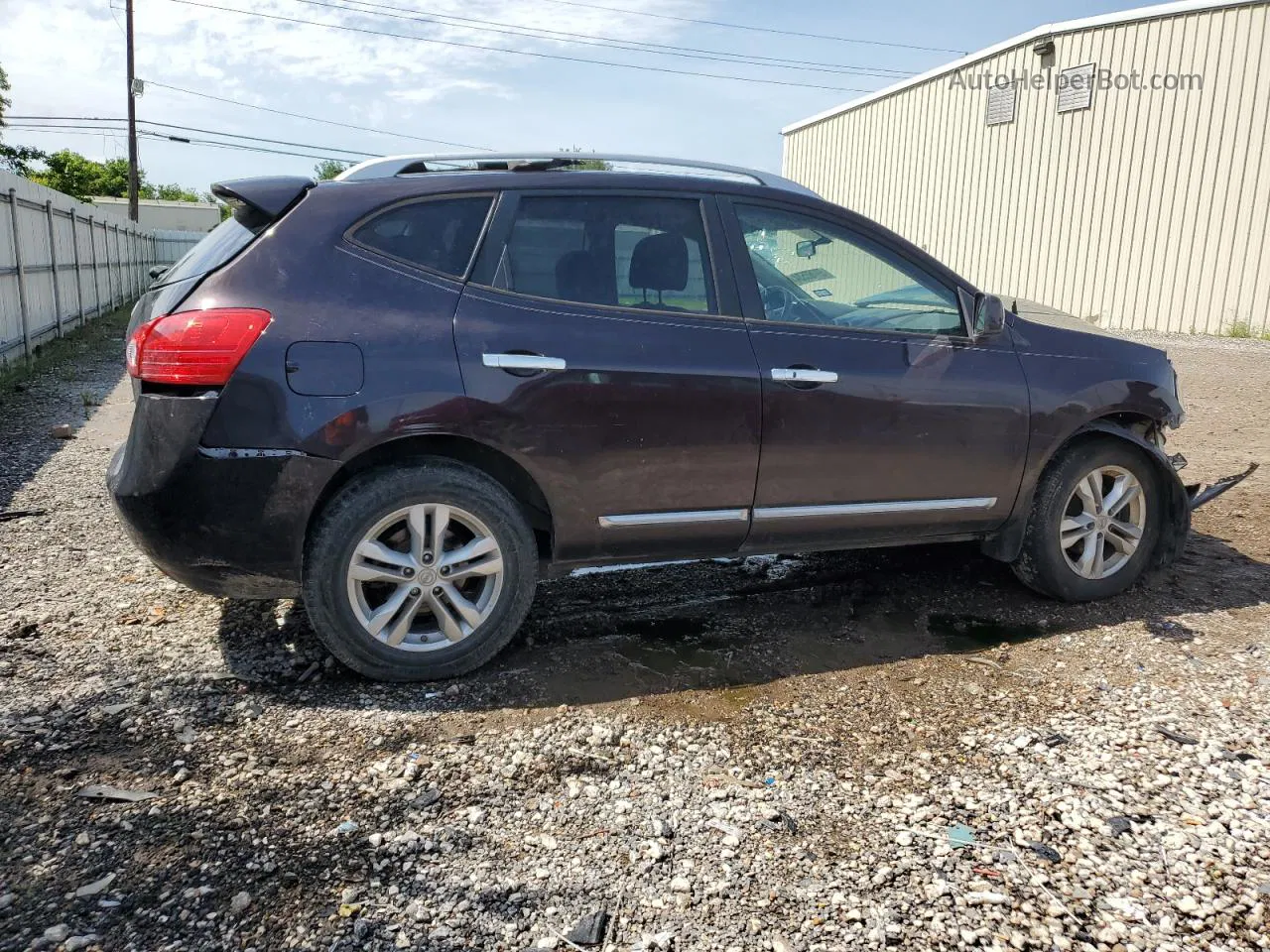 2012 Nissan Rogue S Purple vin: JN8AS5MT7CW262054