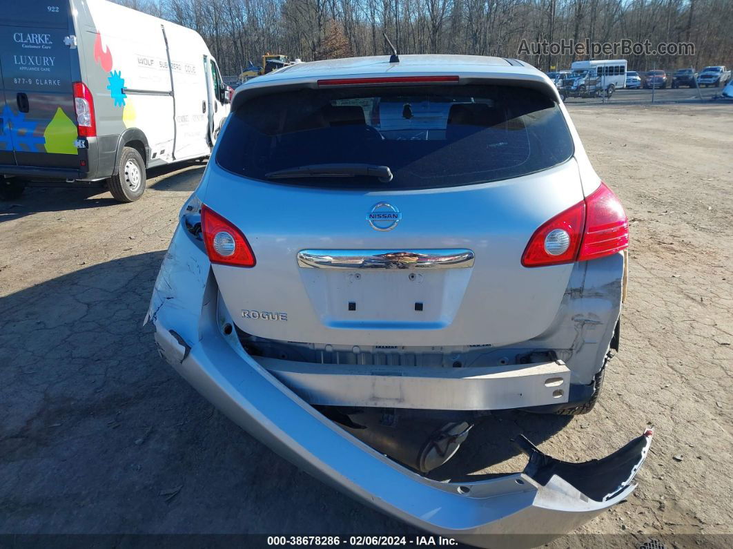 2012 Nissan Rogue S Silver vin: JN8AS5MT7CW262863