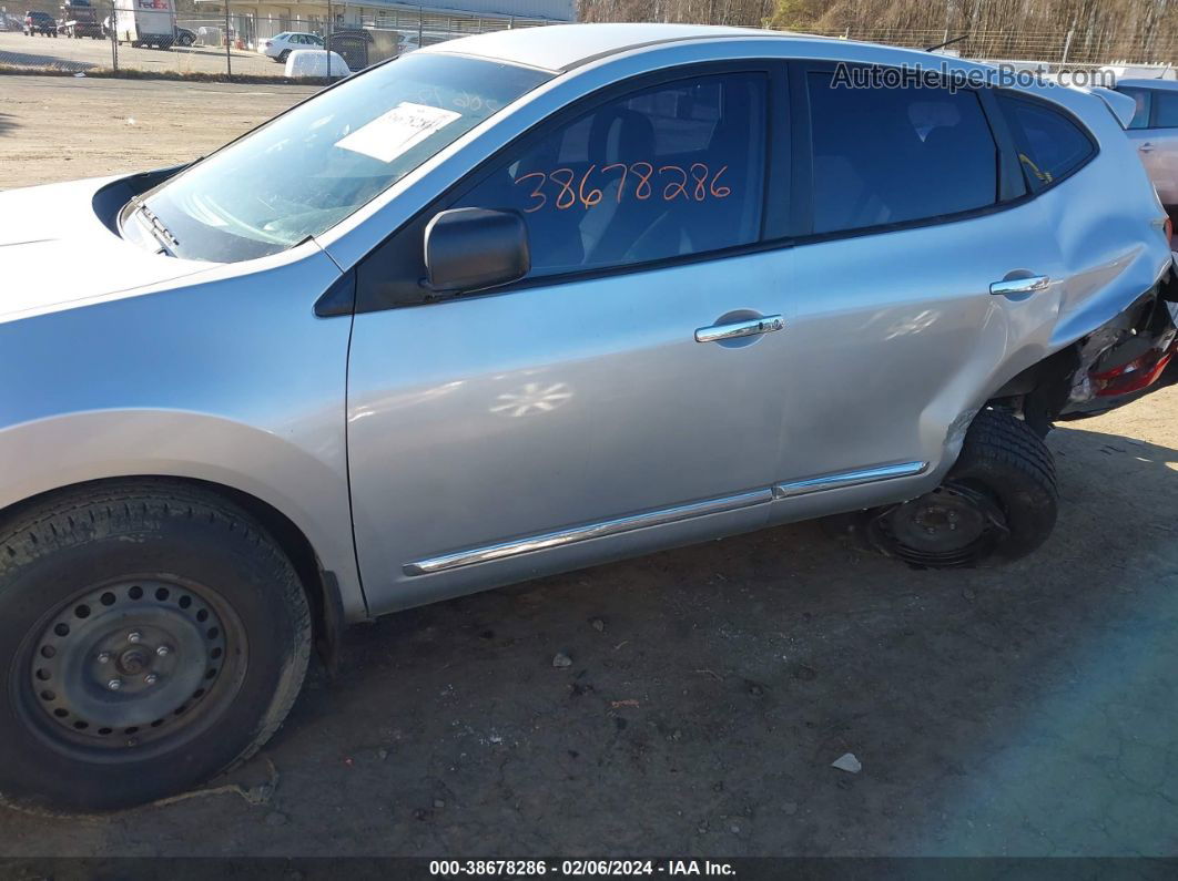 2012 Nissan Rogue S Серебряный vin: JN8AS5MT7CW262863