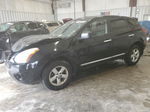 2012 Nissan Rogue S Черный vin: JN8AS5MT7CW263589