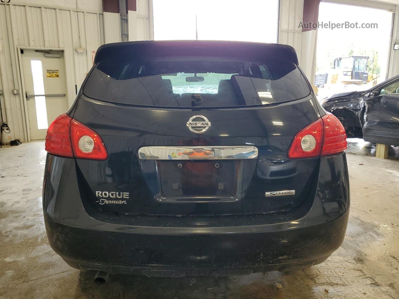 2012 Nissan Rogue S Black vin: JN8AS5MT7CW263589