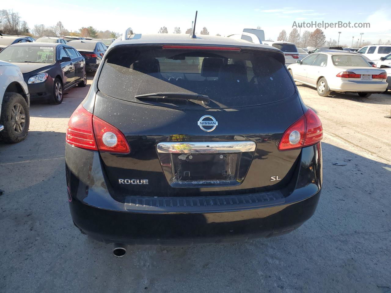 2012 Nissan Rogue S Black vin: JN8AS5MT7CW273409