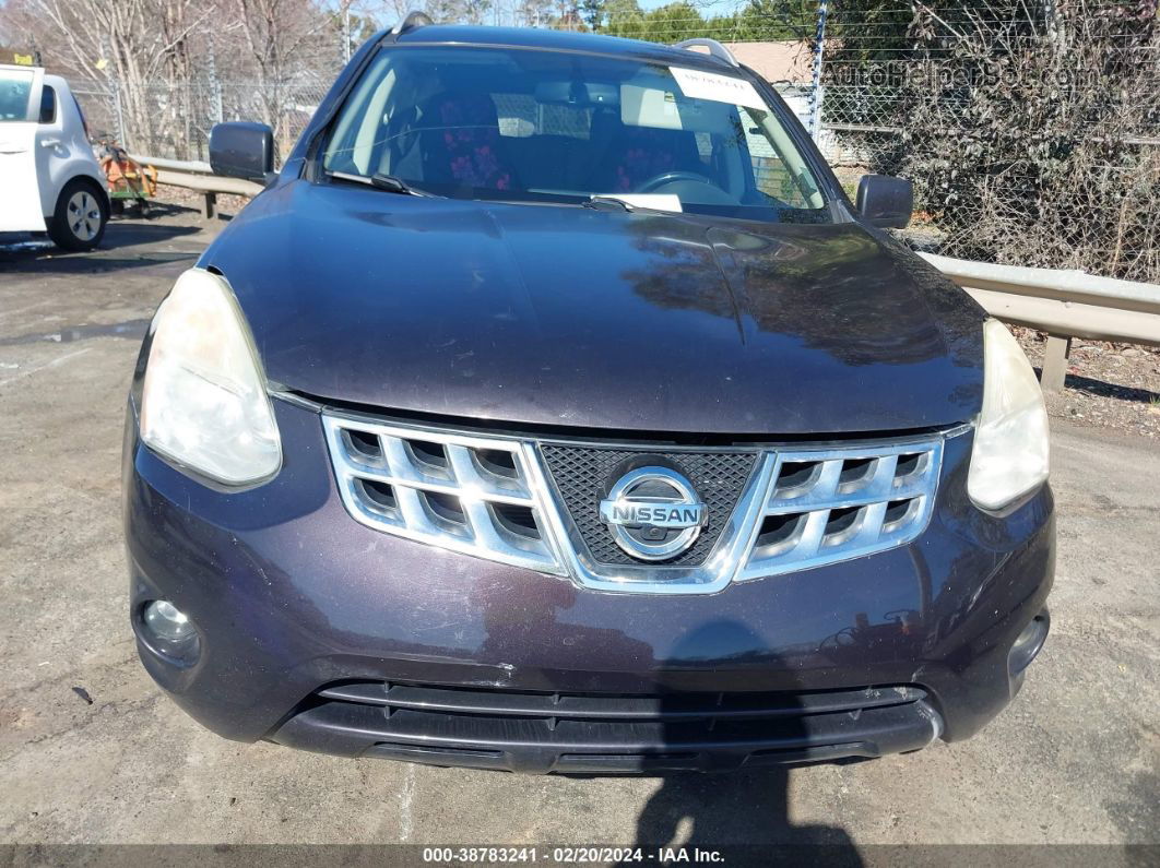 2012 Nissan Rogue Sv W/sl Pkg Purple vin: JN8AS5MT8CW252861