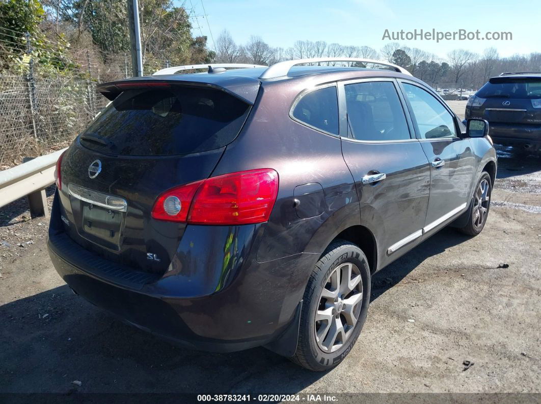 2012 Nissan Rogue Sv W/sl Pkg Purple vin: JN8AS5MT8CW252861