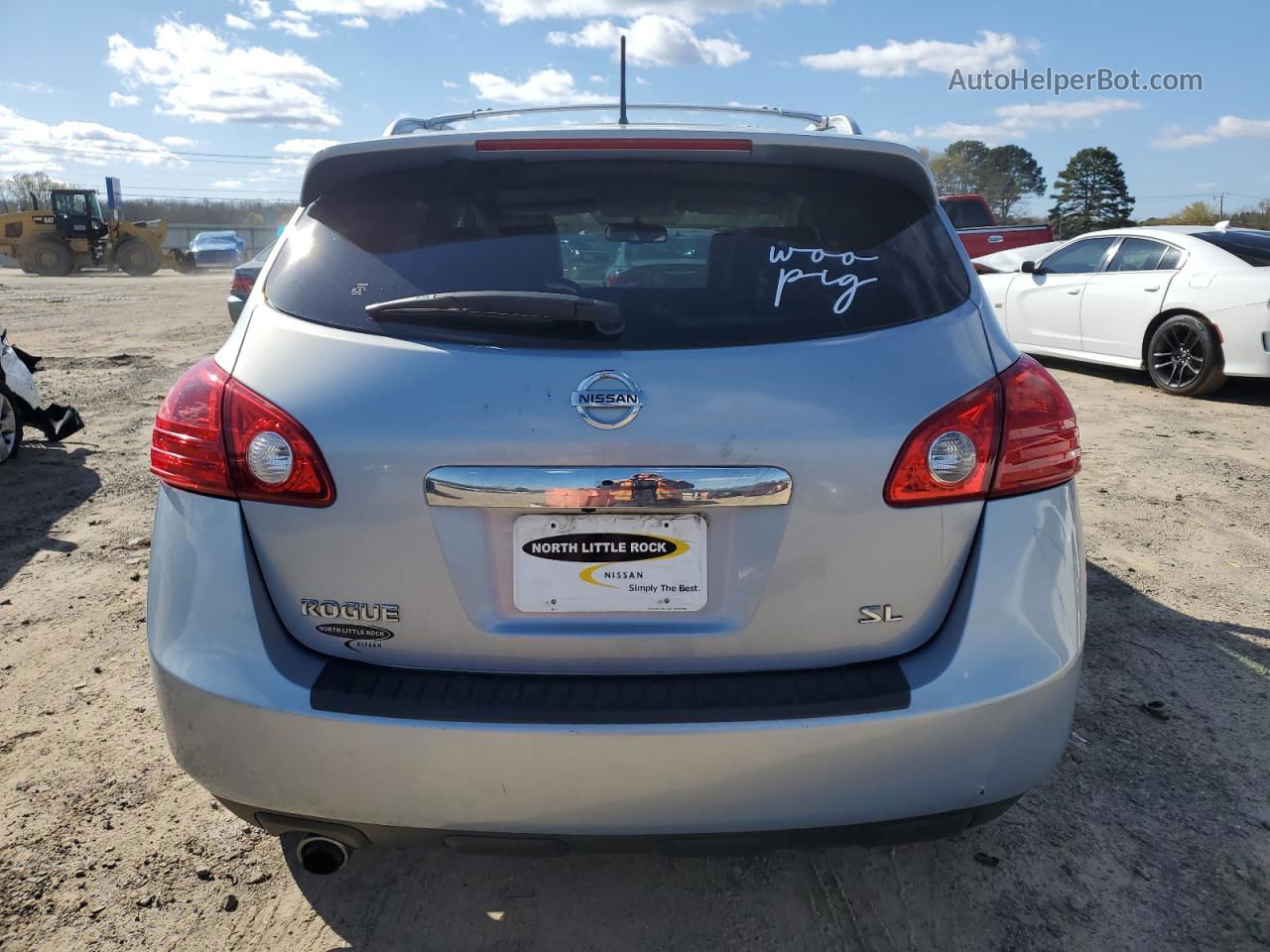 2012 Nissan Rogue S Blue vin: JN8AS5MT8CW282247