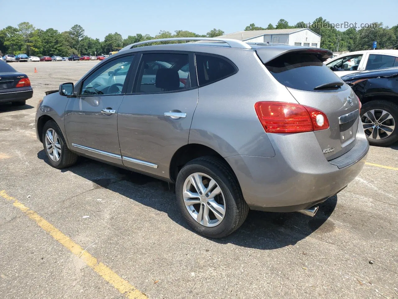 2012 Nissan Rogue S Gray vin: JN8AS5MT8CW290235