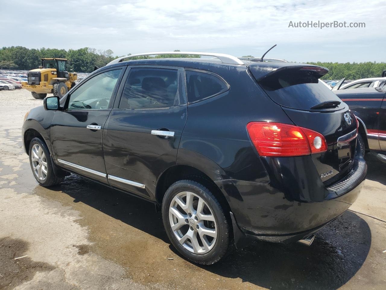 2012 Nissan Rogue S Black vin: JN8AS5MT8CW290669