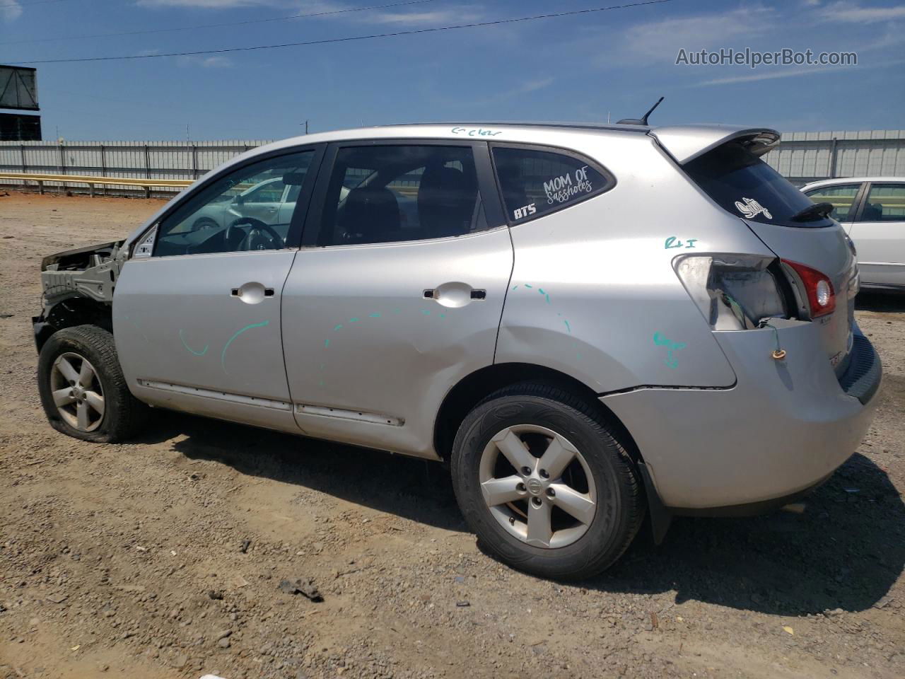 2012 Nissan Rogue S Silver vin: JN8AS5MT9CW272911