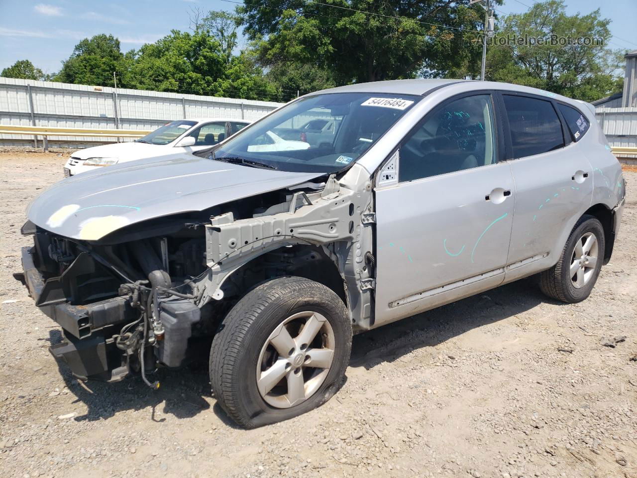 2012 Nissan Rogue S Silver vin: JN8AS5MT9CW272911