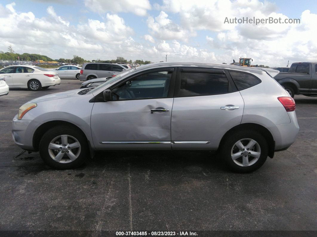 2012 Nissan Rogue S Серебряный vin: JN8AS5MT9CW279521