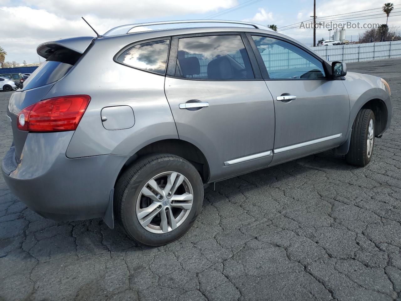 2012 Nissan Rogue S Gray vin: JN8AS5MT9CW610906