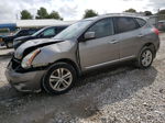 2012 Nissan Rogue S Silver vin: JN8AS5MT9CW611618