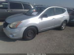 2012 Nissan Rogue S Silver vin: JN8AS5MT9CW613384