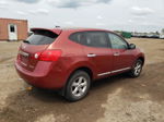 2012 Nissan Rogue S Темно-бордовый vin: JN8AS5MTXCW251887