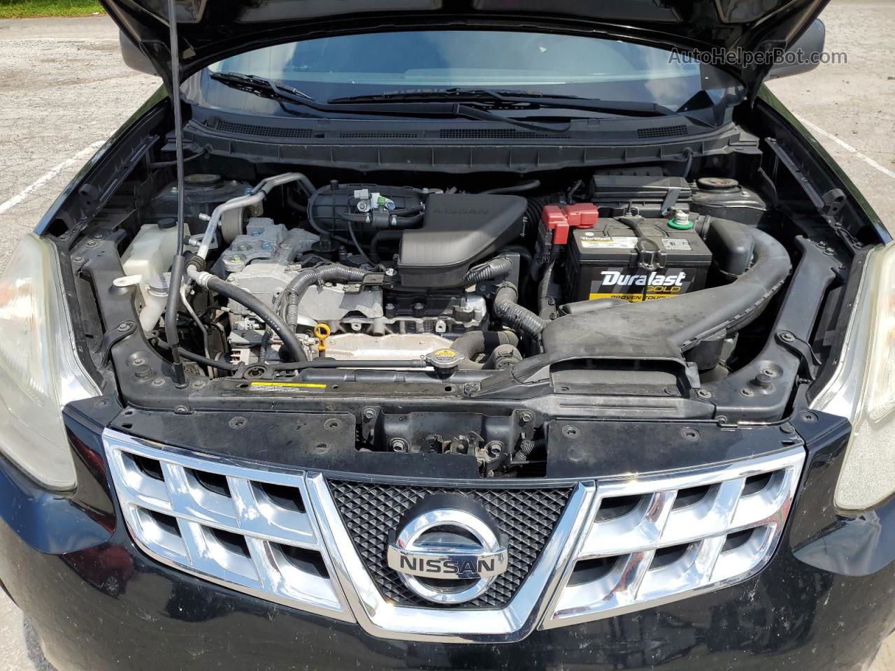 2012 Nissan Rogue S Черный vin: JN8AS5MTXCW258550