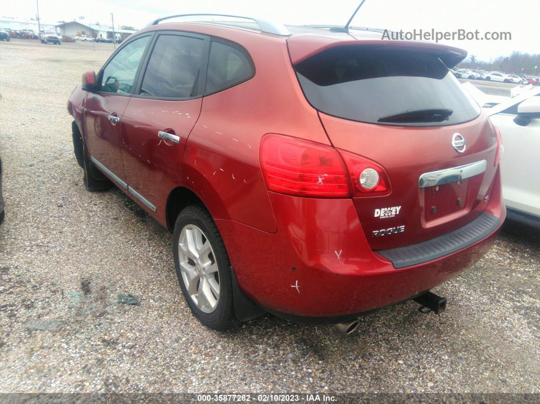 2012 Nissan Rogue Sl Red vin: JN8AS5MTXCW260637
