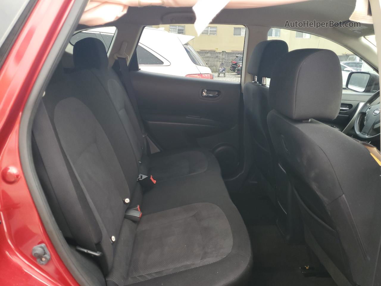 2012 Nissan Rogue S Бордовый vin: JN8AS5MTXCW268060