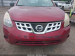 2012 Nissan Rogue S Red vin: JN8AS5MTXCW269032