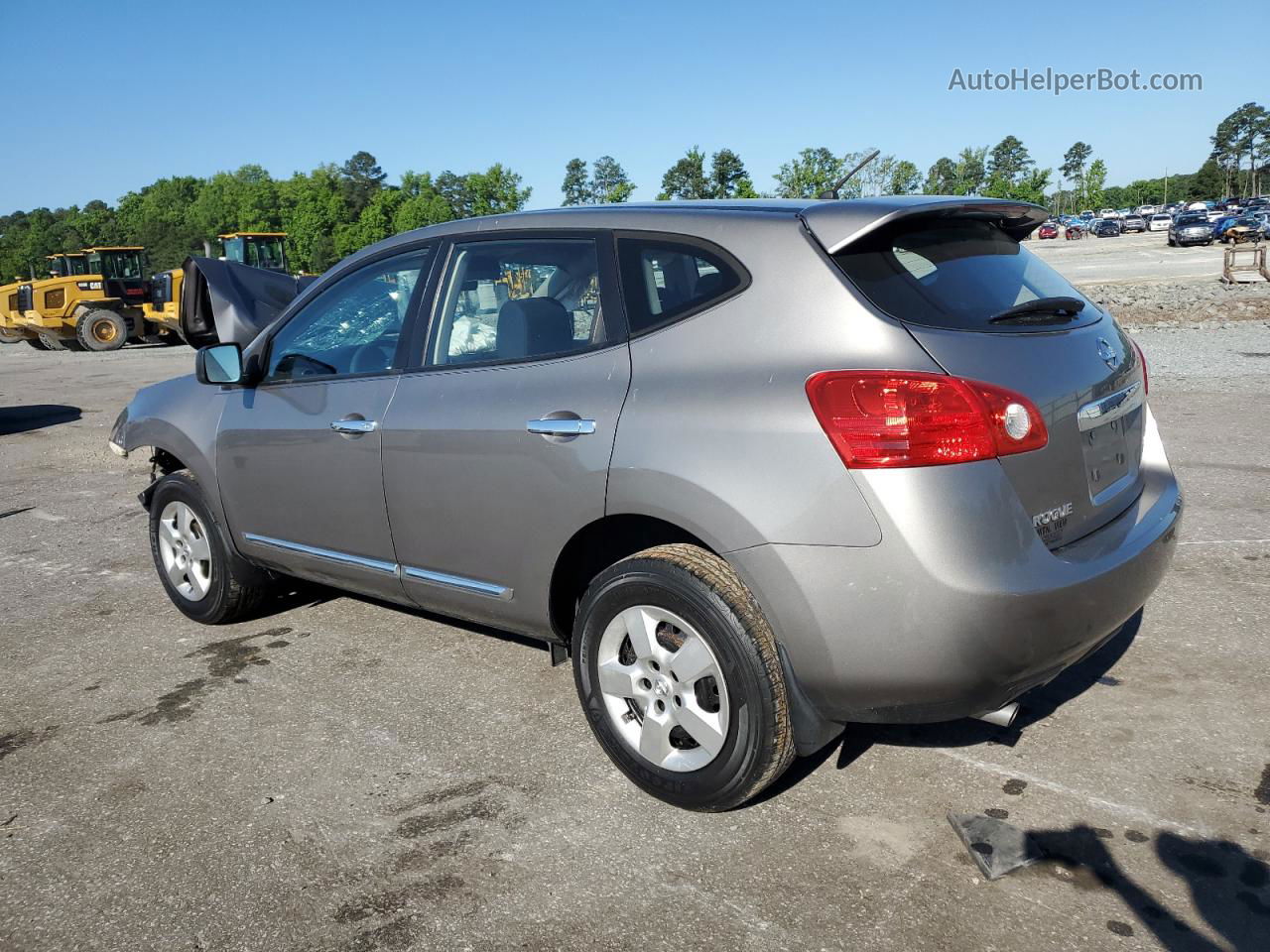 2012 Nissan Rogue S Gray vin: JN8AS5MTXCW290642