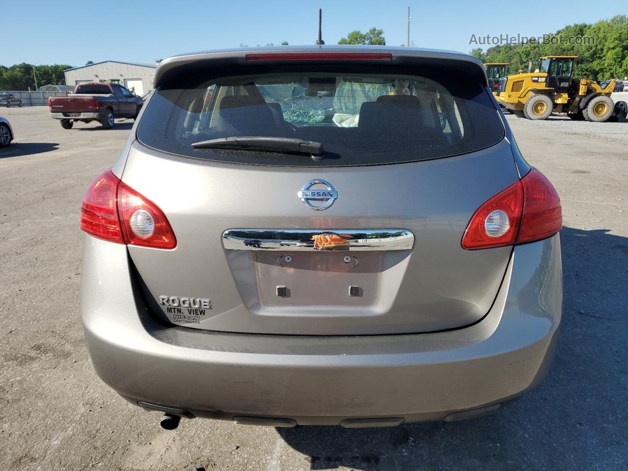 2012 Nissan Rogue S Gray vin: JN8AS5MTXCW290642