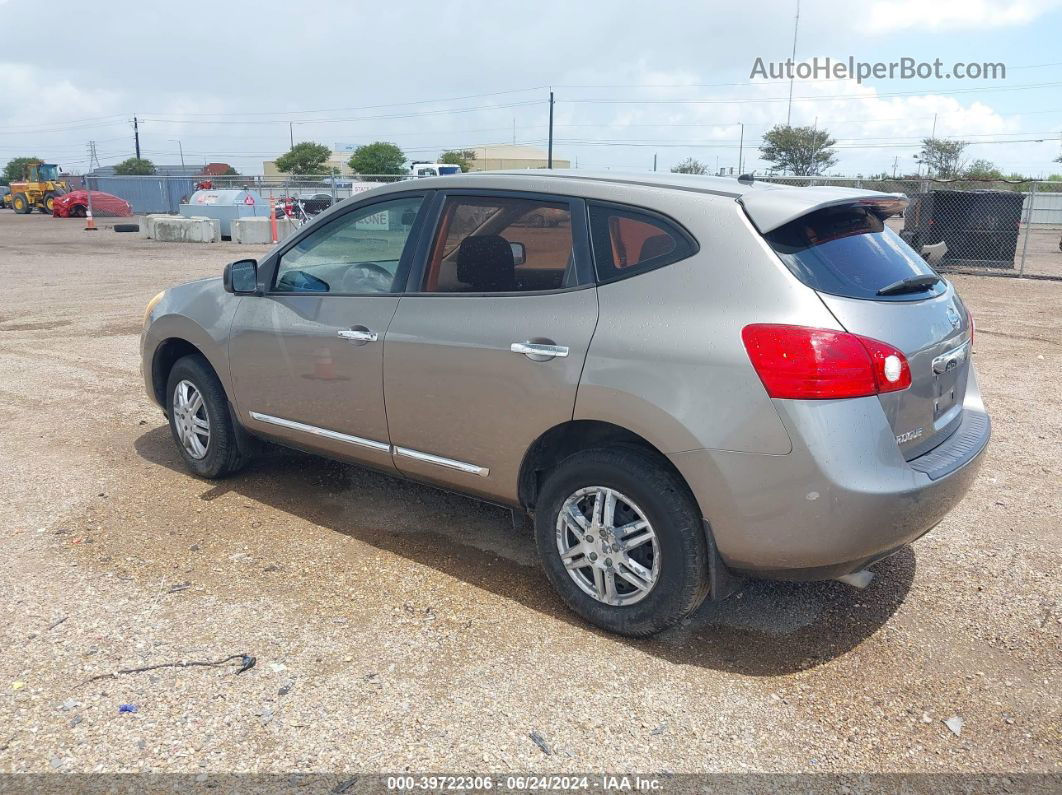 2012 Nissan Rogue S Silver vin: JN8AS5MTXCW296540