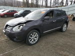 2012 Nissan Rogue S Коричневый vin: JN8AS5MTXCW300425