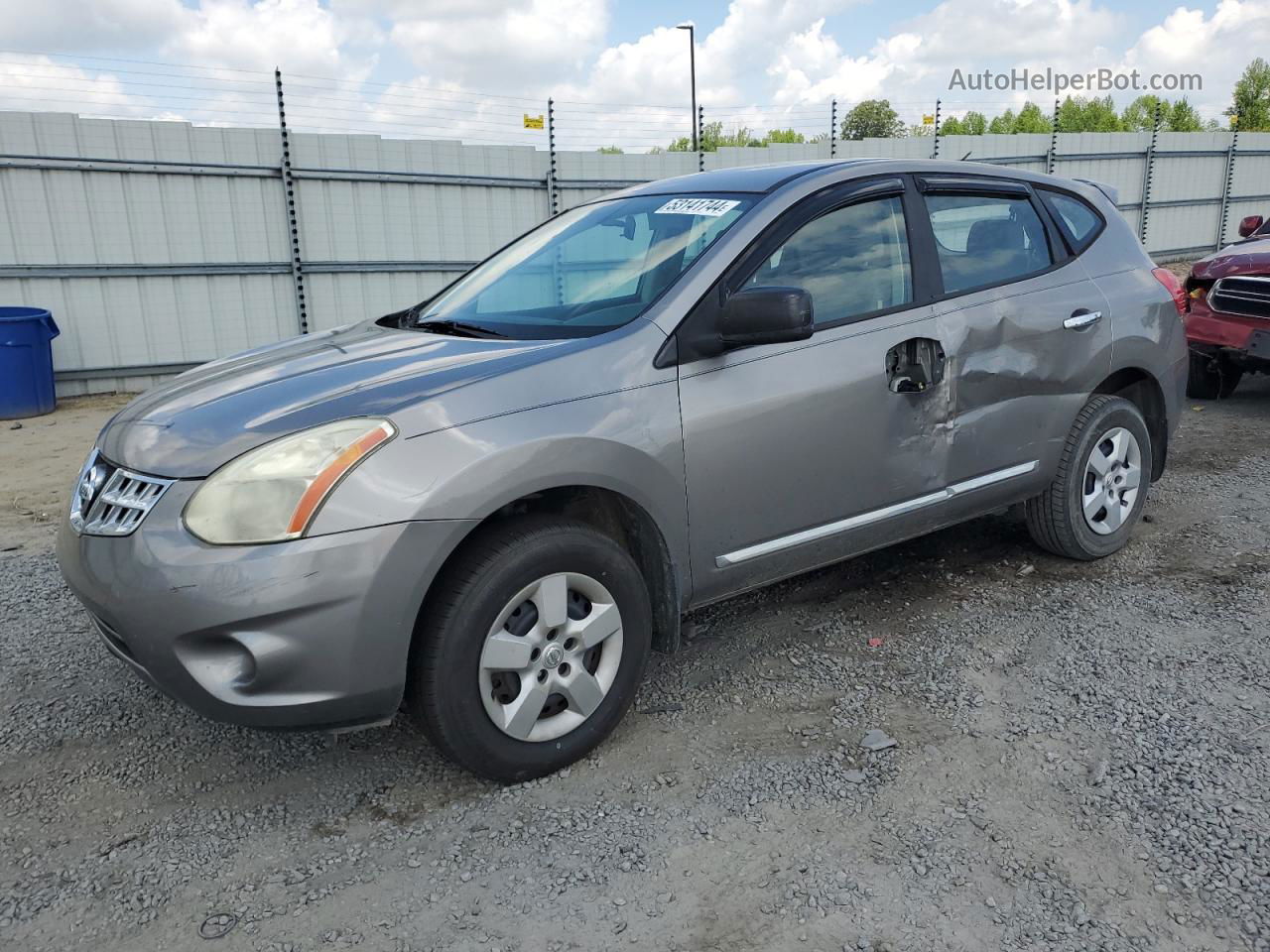 2012 Nissan Rogue S Charcoal vin: JN8AS5MTXCW603138