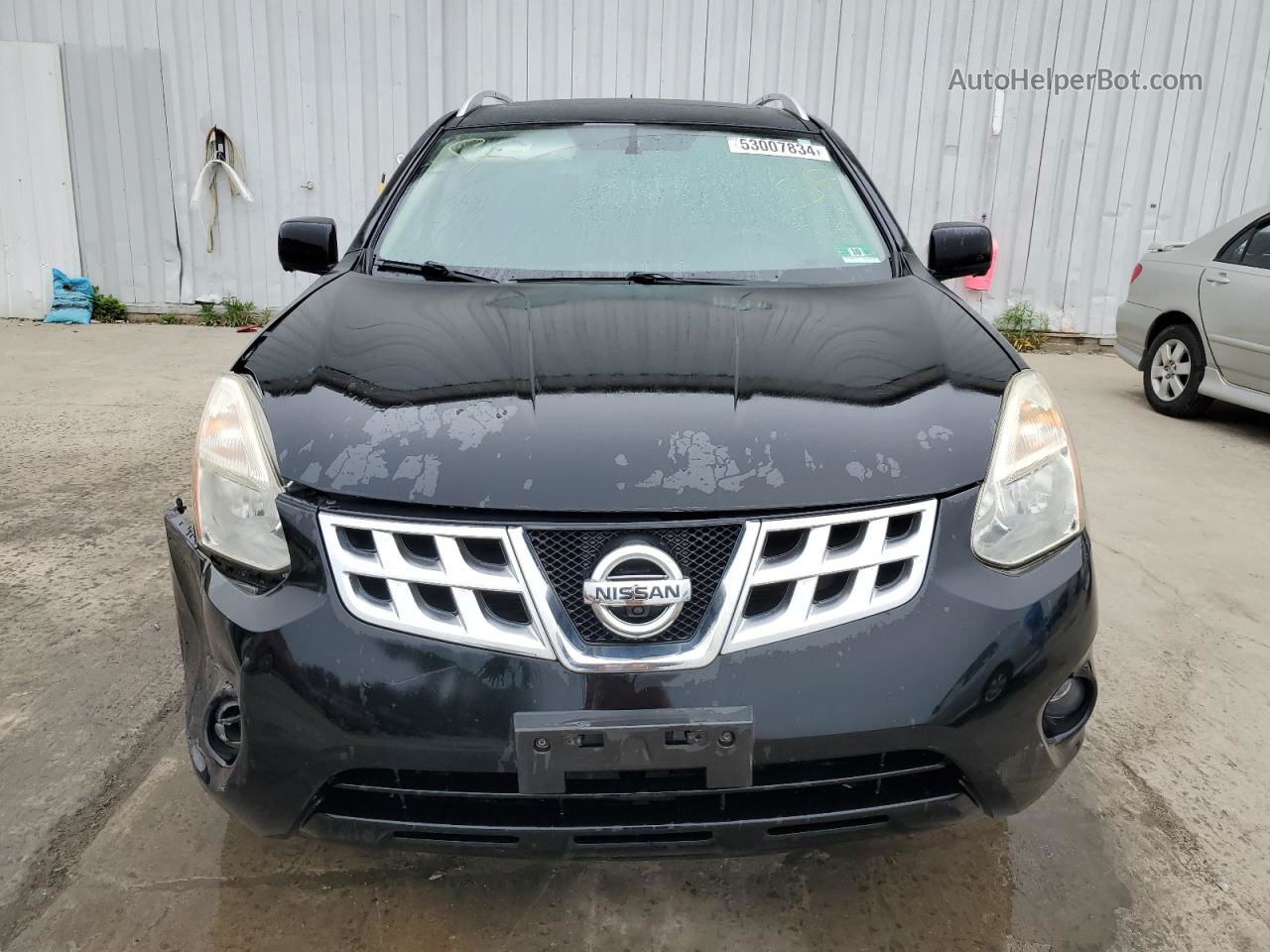 2012 Nissan Rogue S Black vin: JN8AS5MV0CW374602