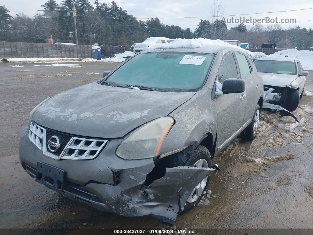 2012 Nissan Rogue S Серый vin: JN8AS5MV0CW382215