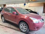 2012 Nissan Rogue S Бордовый vin: JN8AS5MV0CW405606