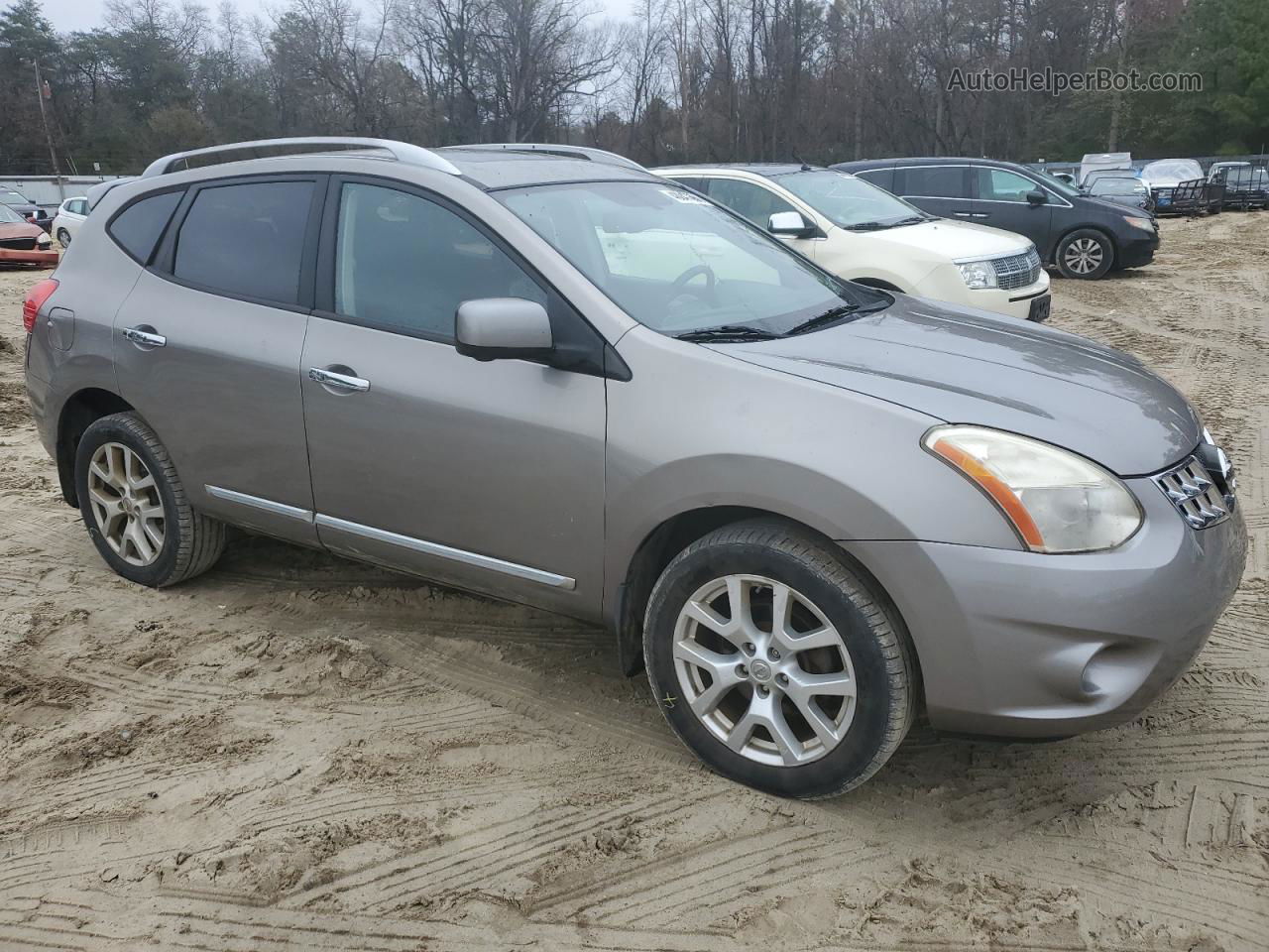 2012 Nissan Rogue S Charcoal vin: JN8AS5MV0CW415410