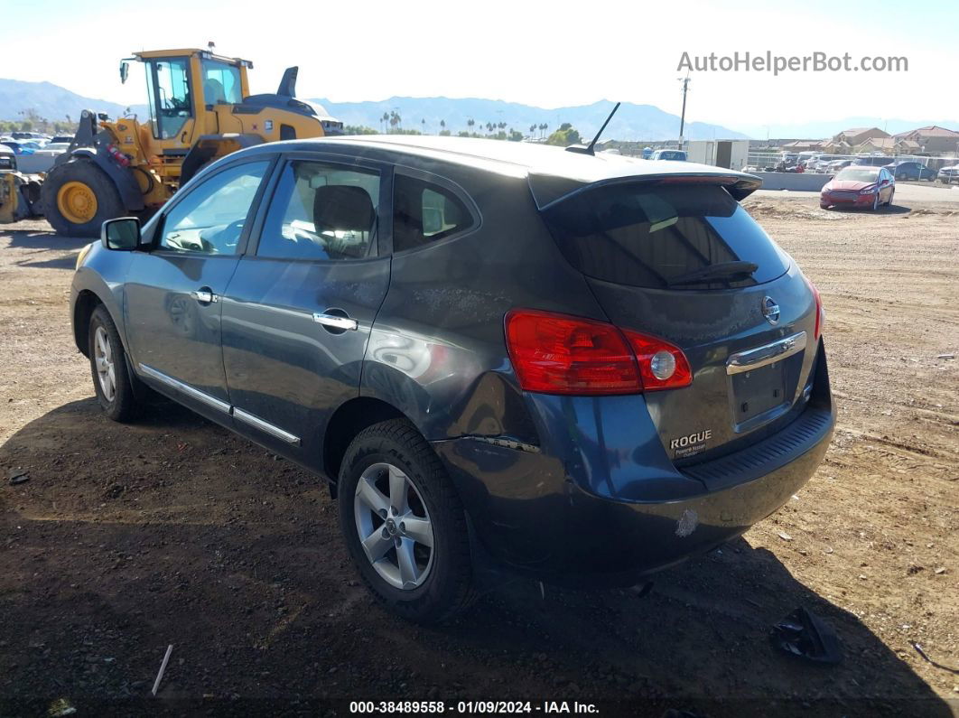 2012 Nissan Rogue S Black vin: JN8AS5MV0CW701869