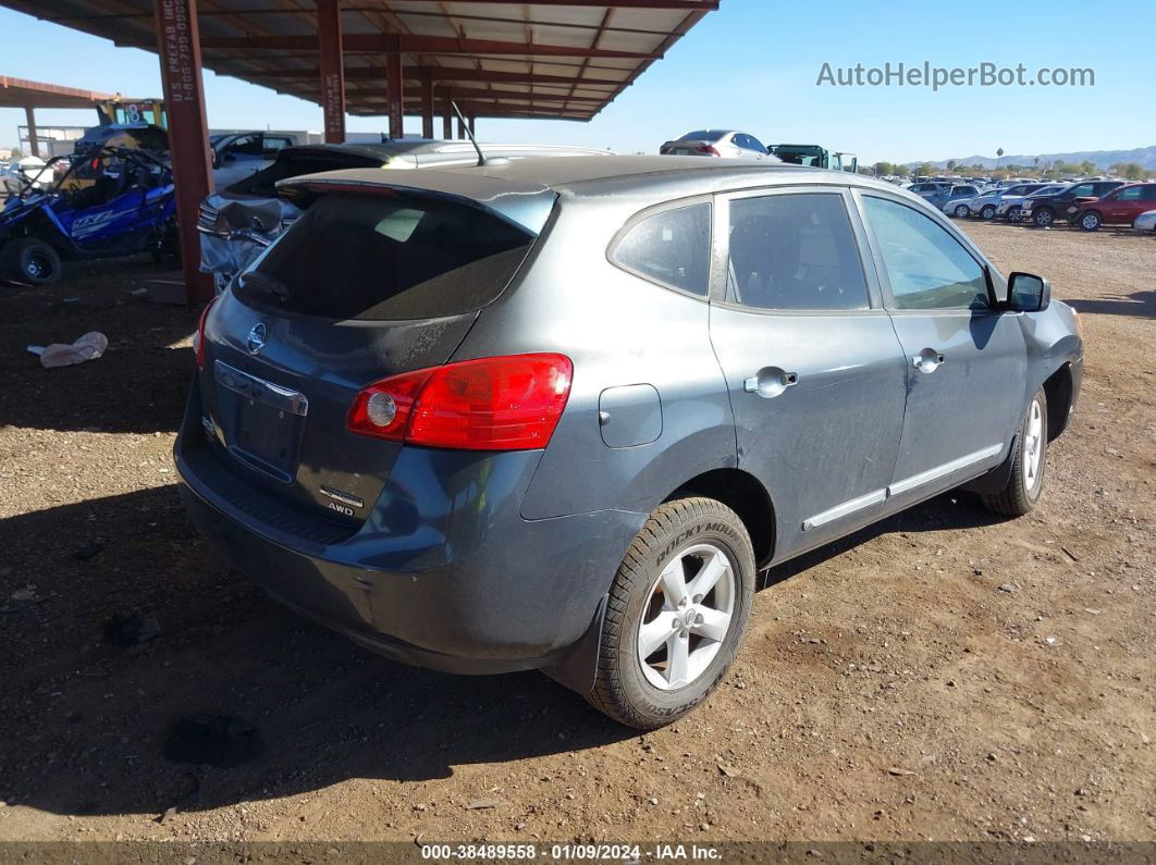 2012 Nissan Rogue S Black vin: JN8AS5MV0CW701869