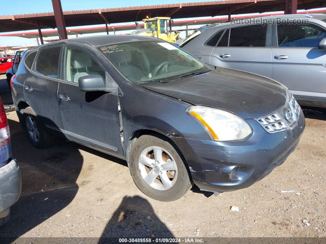 2012 Nissan Rogue S Black vin: JN8AS5MV0CW701869