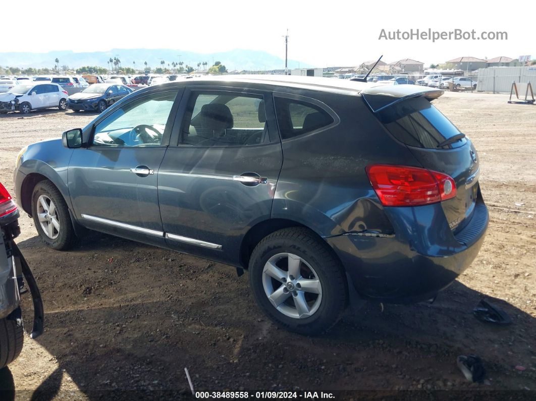 2012 Nissan Rogue S Black vin: JN8AS5MV0CW701869