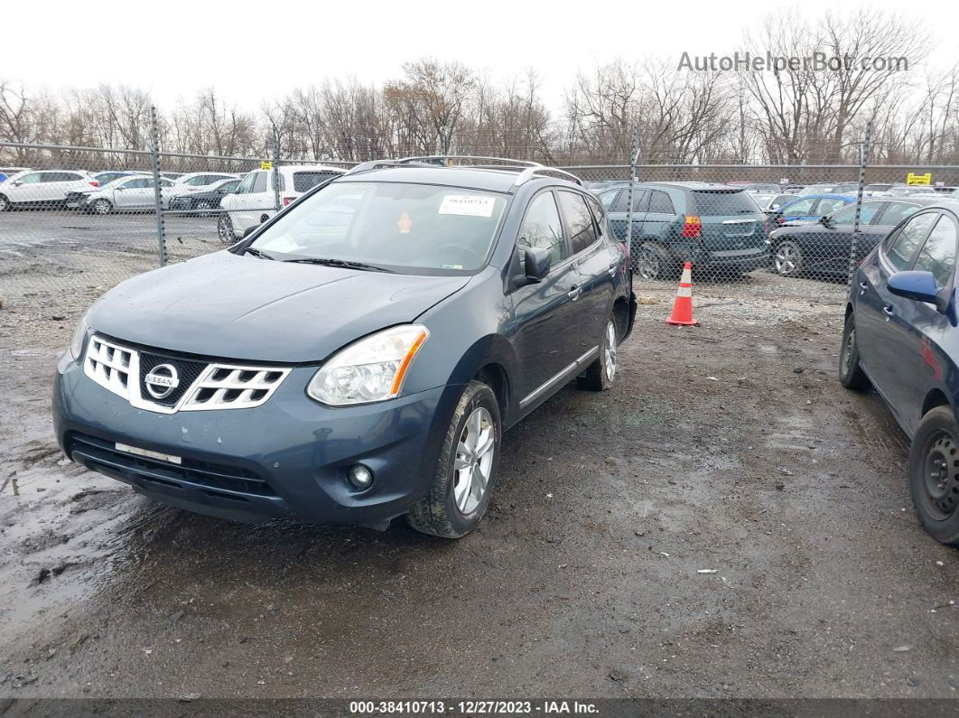 2012 Nissan Rogue Sv Teal vin: JN8AS5MV0CW715741