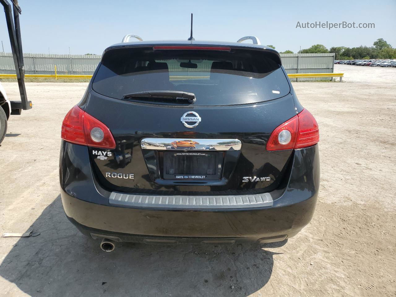 2012 Nissan Rogue S Black vin: JN8AS5MV0CW718350