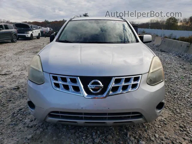 2012 Nissan Rogue S Silver vin: JN8AS5MV0CW718753